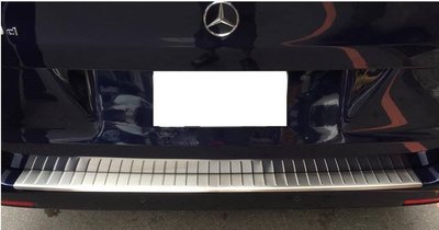 M-Benz V-Class/Vito v250d 不鏽鋼拉絲紋後保防刮飾板 原裝進口