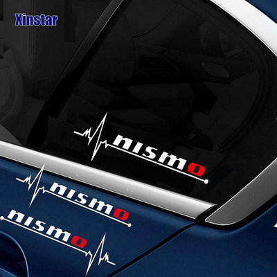 《》2件車窗貼紙適用於Nissan Tiida Sunny QASHQAI MARCH LIVINA TEANA