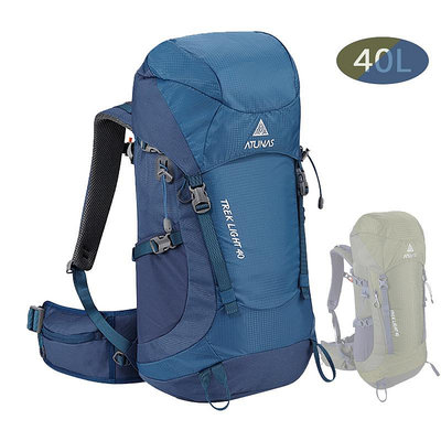 ATUNAS TREK LIGHT登山健行背包40L(歐都納/多功能後背包/雙肩包/旅遊包/附防雨套