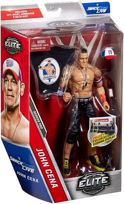 [美國瘋潮]正版 WWE John Cena Elite 50 Figure CENA國度三信念最新款精華版公仔人偶特價
