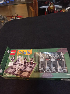 已拆檢LEGO 樂高 絕版 盒裝 2007年 4519694 城堡 遊戲 桌遊 井字遊戲 士兵，保存良好如照（客房箱G27）