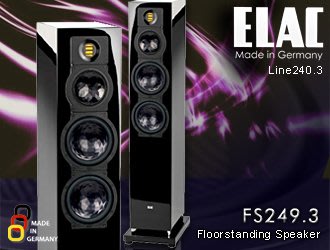 【風尚音響】ELAC FS 249.3  Line 240.3系列  落地型揚聲器