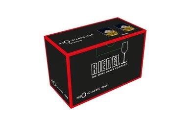 Riedel O系列 Riedel-H2O Whisky Glass Wisky 水晶杯 2入組 0414-02 威士忌