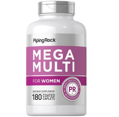 【天然小舖】Piping Rock 女性 綜合維他命 Mega Multi 女性綜合維生素 180顆