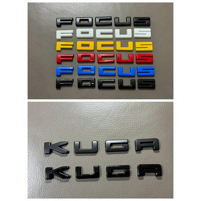 MK4 MK4.5 FOCUS KUGA MK3黑化車標,福特原廠字母