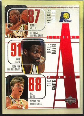 NBA老卡 96 upper deck team card #146(Pacers)