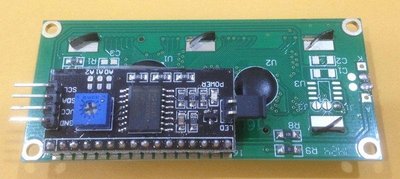 ►71◄LCD 1602 5V LCM IIC I2C 16*2 黃綠背光黑色 提供 Arduino 範例 送杜邦線