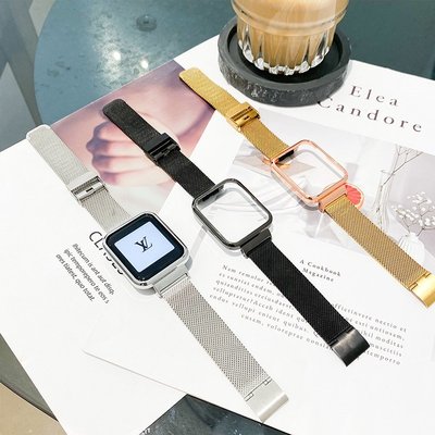 Redmi手錶2Lite 米蘭卡扣錶帶 + 金屬表框 Redmi Watch 2 Lite 手錶帶 紅米手錶2Lite