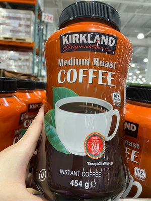 Kirkland Signature科克蘭 即溶咖啡粉 454公克-吉兒好市多COSTCO代購