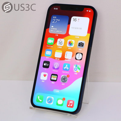 【US3C-高雄店】台灣公司貨 Apple iPhone 12 128G 藍色 6.1吋 杜比視界錄製 A14仿生晶片 UCare延長保固6個月