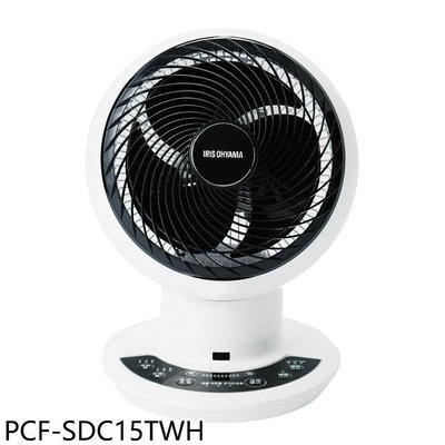 《可議價》IRIS【PCF-SDC15TWH】遙控12坪DC循環扇PCF-SDC15T電風扇(7-11商品卡100元)