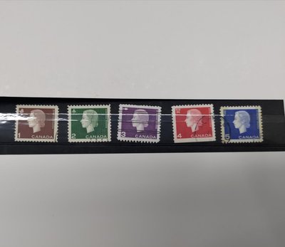 加拿大   英國女王 伊麗莎白二世郵票 銷戳 郵票 舊票-2