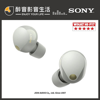 【醉音影音生活】原價8990，優惠特價中-Sony WF-1000XM5 真無線降噪耳機/主動式降噪藍牙耳機.台灣公司貨