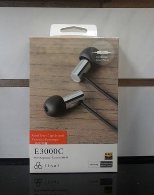 平廣 門市展售中 送收納盒繞 Final Audio Design E3000C 耳道式 耳機 附袋保固2年 店可試聽