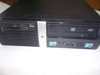 HP雙核心迷你電腦,E7500CPU,4G記憶體,320G硬碟,,型號:dx2810 SFF