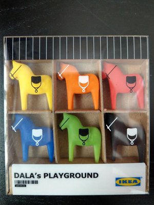 IKEA DALA's 達拉馬派對杯扣 杯緣扣 茶包扣