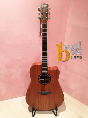 [反拍樂器] Veelah V1-DMCE 民謠吉他 桃花心木 附原廠琴袋 含原廠袋