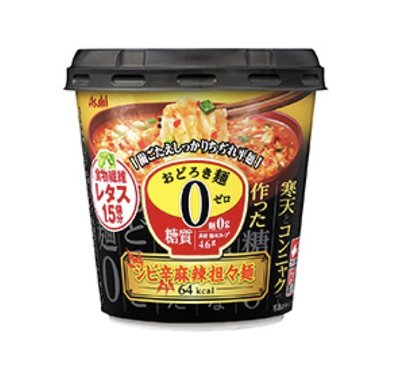 Mei 本舖☼預購 ！日本 Asahi 寒天 低卡 蒟蒻麵 辛辣擔擔麵口味 泡麵 6入售