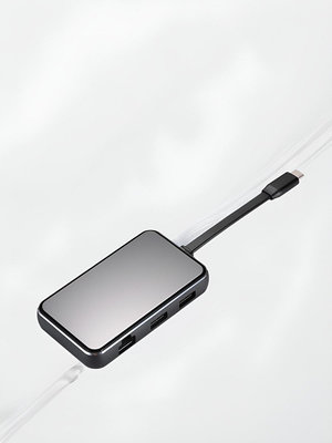 TYPEC轉HDMI擴展塢投屏六合一USB轉接頭讀卡器手機IPAD網口多功能充電HDMI適用蘋果MAC華為三星小米PRO筆電