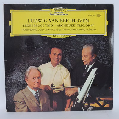 古典黑膠 Beethoven【Piano Trio No.7 Archduke】Kempff Szeryng Fournier 1970 UK DG