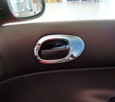 圓夢工廠 Peugeot 寶獅 206 206CC 1998~2014 改裝 鍍鉻銀 車門 內門把手框 門內飾框