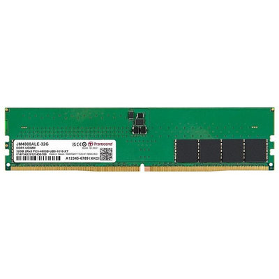 新風尚潮流 【JM4800ALE-32G】 創見 32GB DDR5-4800 LONG-DIMM 桌上型 記憶體