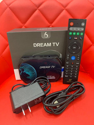 【艾爾巴二手】Dream TV 夢想盒子6代《榮耀》 4G+32G #二手電視盒 #保固中 #錦州店307FE