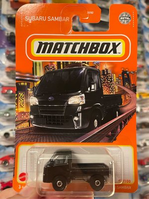 -78車庫- 現貨 1/64 Matchbox火柴盒 Subaru Sambar 速霸陸 小貨車 貨卡
