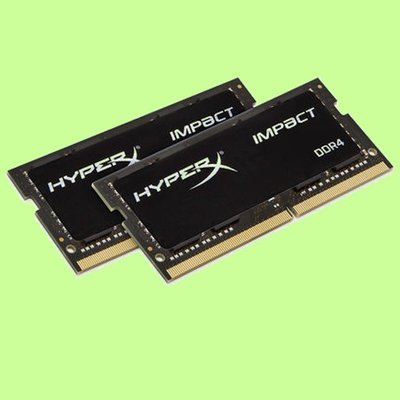 5Cgo【權宇】金士頓 HyperX Impact SODIMM DDR4 2400 16G記憶體(8G*2包裝) 含稅
