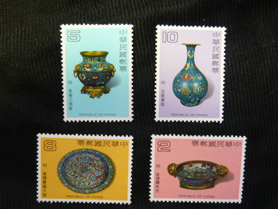 民國70年 特172 古代琺瑯器郵票