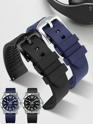 代用錶帶 適配卡西歐劍魚MDV-106氟橡膠手錶帶EFR-303 MTP-1183 1374 1375