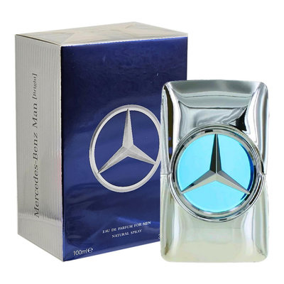 Mercedes Benz Man Bright 銀霧冰泉男性淡香精100ml，市價3450元，平輸，下單前請先詢問貨量