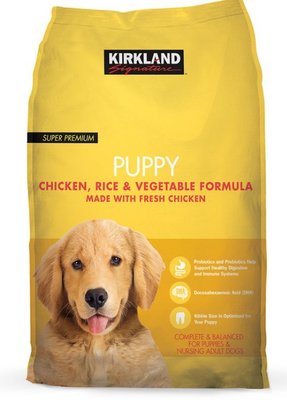 《好市多COSTCO網路線上代購》Kirkland Signature科克蘭 雞肉&amp;米&amp;蔬菜配方 幼犬乾狗糧9.07公斤