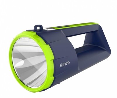 kinyo 充電式LED強光探照燈 LED-308 12H超長續航充電式 10W 800M 3段調光 鋰電池-【便利網】