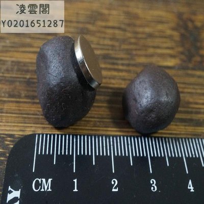 【奇石 隕石】5493號 新疆哈密地表磁鐵礦 隕石 兩顆 有磁性凌雲閣隕石