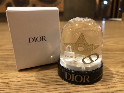 香奈兒 Dior二款 限量雪花小水晶球4.5cm 水晶球6cm 汽車掛飾 精緻擺件