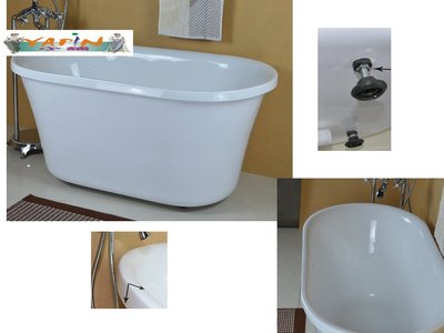 【yapin小舖】壓克力免施工浴缸.獨立式浴缸.古典浴缸..貴妃浴缸