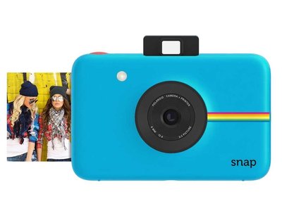 ☆昇廣☆【公司貨．贈禮物盒】Polaroid 寶麗萊 Snap 數位拍立得  藍色 支援 MicroSD