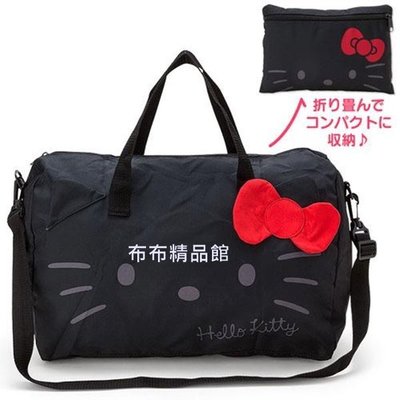 布布精品館，日本 kitty  三麗鷗  凱蒂貓  輕便 摺疊包 手提側背包 登機箱 穿桿包 旅行包 03