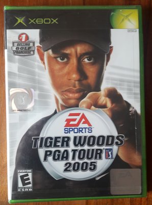 全新未拆 XBOX《Tiger Woods PGA Tour 2005》(老虎伍茲 2005)