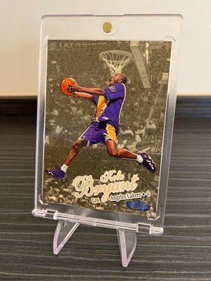 1997-98 Fleer Ultra Gold Medallion Kobe Bryant 湖人傳奇球星黑曼巴科比第二年金版《灌籃大賽選圖》