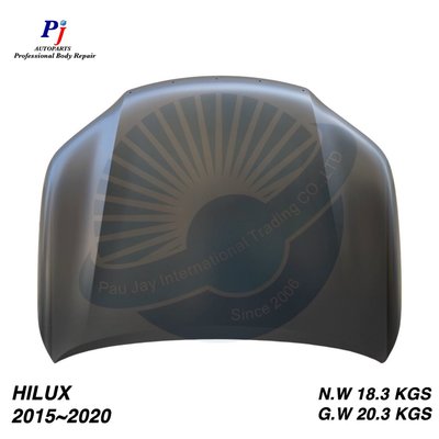 (寶捷國際) TOYOTA HILUX 2015~2020 引擎蓋 OE樣式 53301KK011 全新 素材 需烤漆