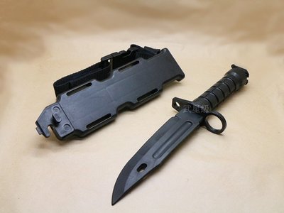 台南 武星級 塑膠 M9 刺刀(M4A1 HK 416 SCAR T91 65 K2步槍陸軍模型刺槍術假刀cosplay