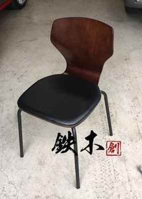 【鐵木創】曲木椅 和室型 軟墊款 工業風 仿古風 做舊 洽談椅/辦公椅/餐椅 /書桌椅/電腦椅