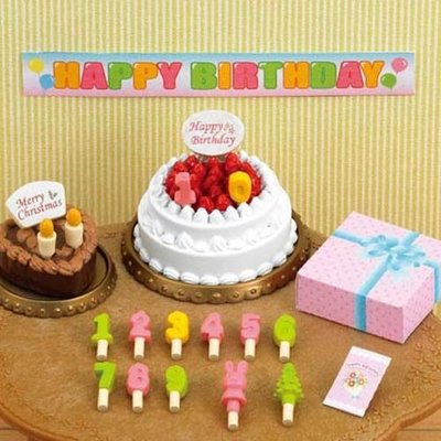 森林家族 生日蛋糕組_EP 27760 回憶與成長 日本 Sylvanian families永和小人國玩具店
