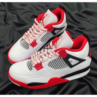 【正品】Air Jordan 4 “Fire Red” 火焰紅 DC7770-160 運動 籃球潮鞋