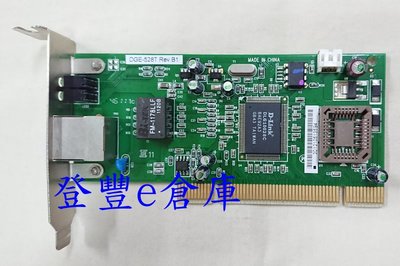 【登豐e倉庫】 迷你主機 D-Link DGE-528T win7 XP 測ok PCI 網路卡 Rev.B1