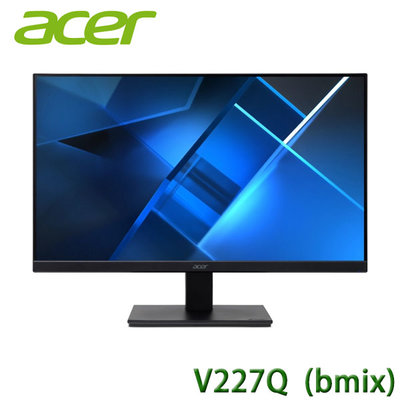 【MR3C】全新 含稅附發票 Acer 宏碁 V227Q bmix 22型 IPS無邊框液晶螢幕 護眼 低藍光 美型