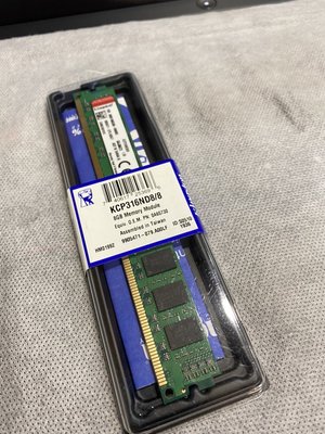中古良品- KCP316ND8/8 金士頓  DDR3 1600 8GB 桌上型記憶