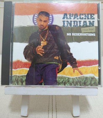 1022 2手CD Apache Indian - No Reservations 法國版